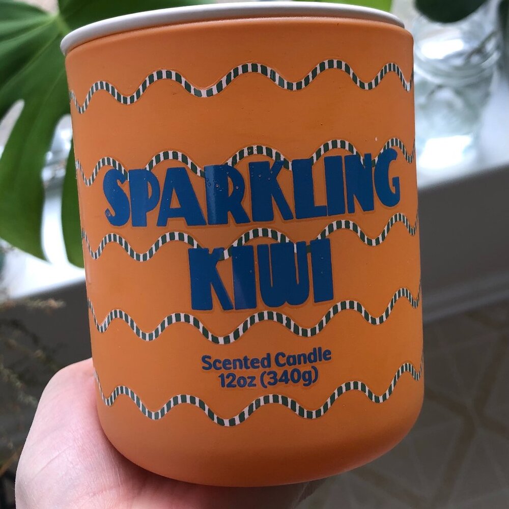 Sparkling Kiwi Scented Jar Candle by Room Essentials